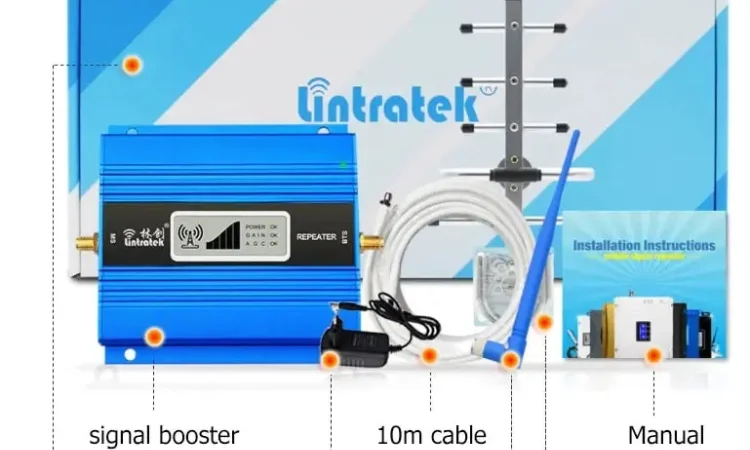 Підсилювач мобільного зв'язку Lintratek KW13A-DCS, 4G LTE 1800 МГ - фото № 10