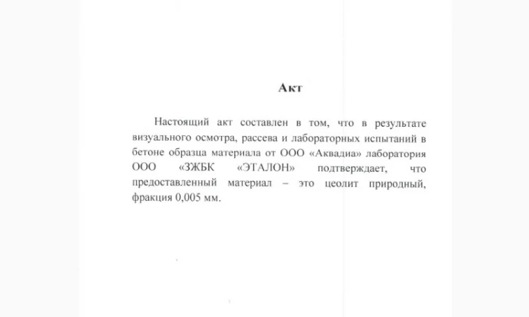 Цеолит Минеральный Сорбент - фото № 4