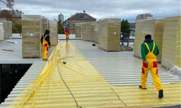 Тепло-звукоізоляційні плити з мінеральної вати Thermowool Roof V Optima - фото № 3