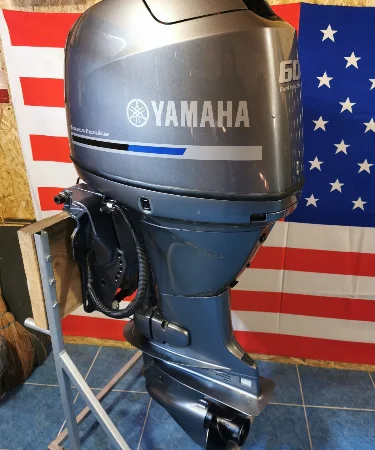 Продается лодочный мотор Yamaha 60 с заводским номером 6с5 - фото № 2