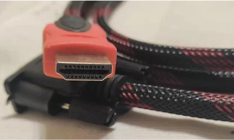 Высокоскоростной позолоченный усиленный кабель GBX HDMI-VGA - фото № 1