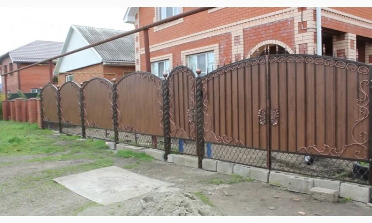 Производство и установка кованых и сварных заборов в Днепре - фото № 3
