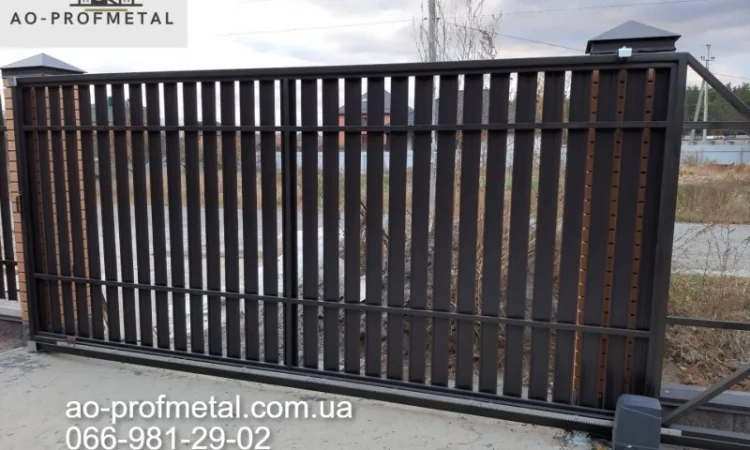 Забір з металопрофілю під ключ у Києві - фото № 5