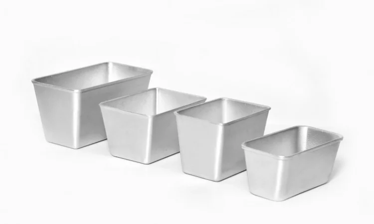 Алюминиевые формы для выпечки хлеба разных размеров - фото № 2