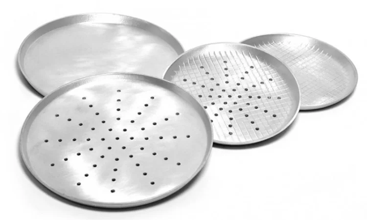 Алюминиевые формы для выпечки пиццы - фото № 1