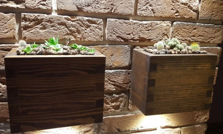 Навесные ящики для цветов, вертикальные грядки, вертикальное озеленение, Киев, Украина - фото № 5