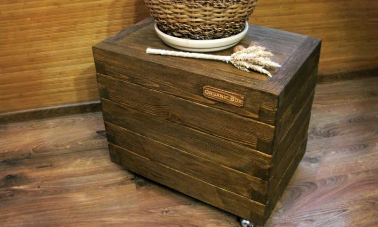 Состаривание дерева, браширование, Киев, Украина. Ящики для цветов, тумбы, подставки - фото № 3