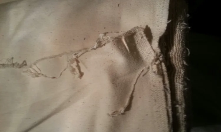 Ткань x/б портяночная времен СССР в рулонаx - фото № 4