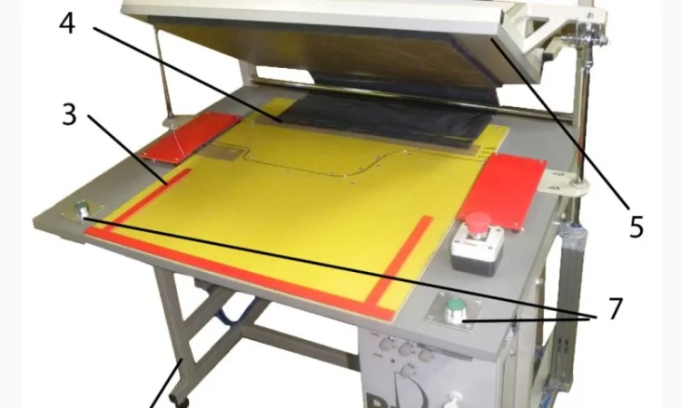 Оборудование для изготовления изделий криволинейной формы из пленки: бахил, перчаток и т.д - фото № 4