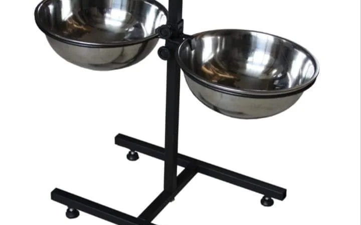 Миски на регульованому штативі для собак - фото № 2