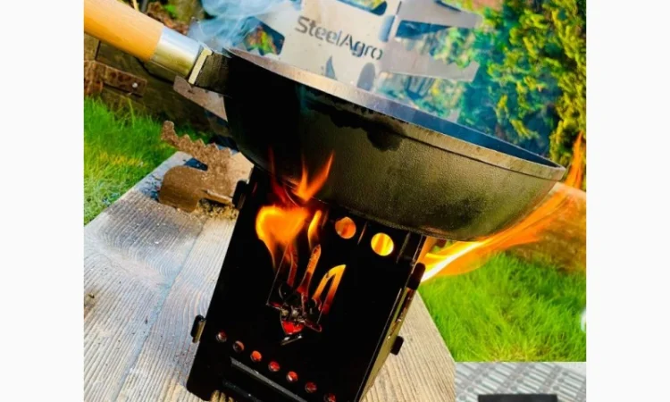 Щепочница (тресочнница) Казачий Огонек-размер 3XL, 3мм(C ЖАРОСТОЙКИМ ПОКРЫТИЕМ) - фото № 1