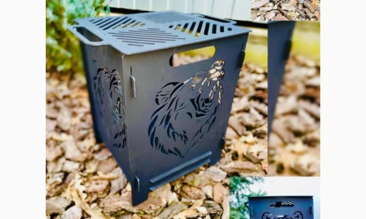 Барбекю мангал "Вуйко Бурый" разборной, компактный и оригинальный - фото № 1