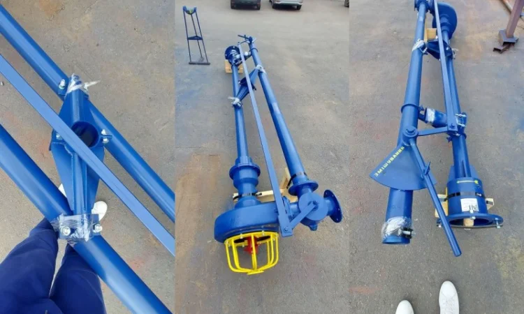 Наш насос НПФ 1_10 для навозу свиноферми - фото № 1