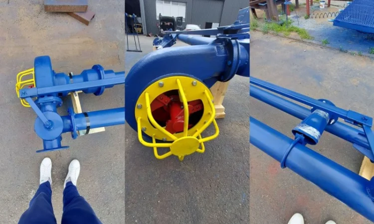 Наш насос НПФ 1_10 для навозу свиноферми - фото № 2