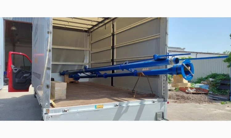 Наш насос НПФ 1_10 для навозу свиноферми - фото № 4