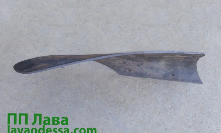 Відвал (полиця) ПНЧС-401 напівгвинтовий 8мм сталь 45 - фото № 3