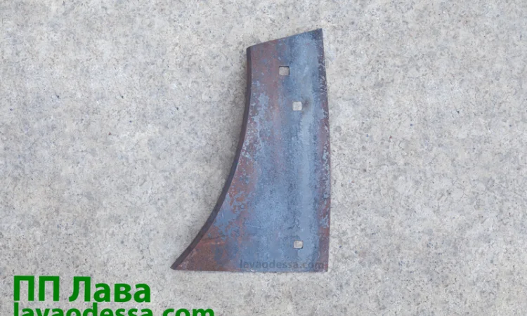 Грудина відвалу ПЛЕ 21.401 (2 отв.+1отв. для кріплення кутозніму) - фото № 1