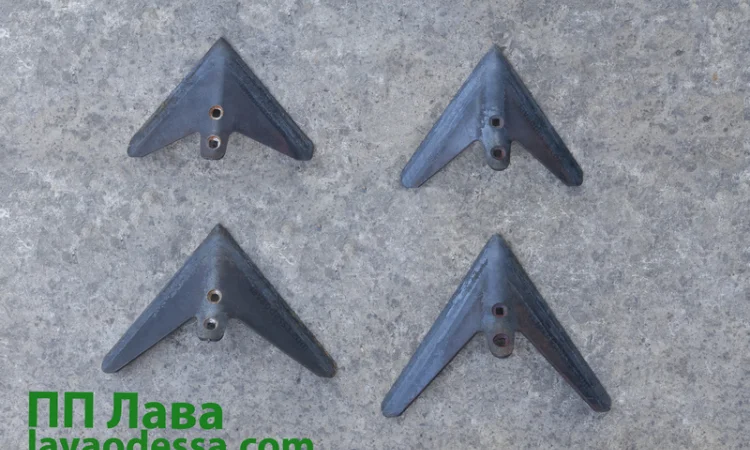 Лапа культиватора КПС 5.5 (330 мм) наплавлена Одеська геометрія - фото № 6