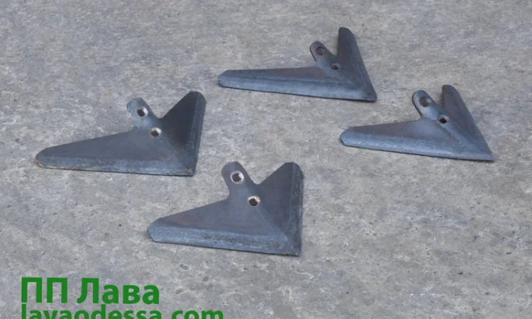 Лапа культиватора КПС 5.5 (330 мм) наплавлена Одеська геометрія - фото № 9