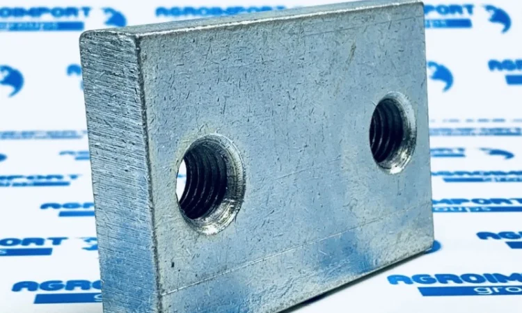 4598603 Пластина кріплення 60х15х90 2 отвора M16 (Lemken 4598603) - фото № 5