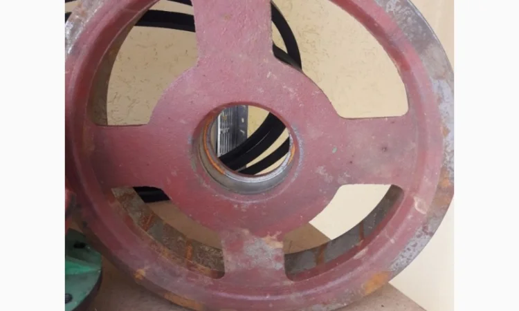 Шкив большой 4-х ременной косилки роторной - фото № 1