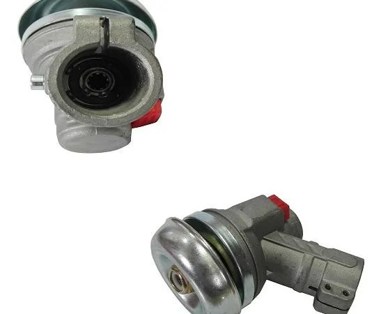 Редуктор (d=26 мм, 9 шліців) (з кнопкою) (сріблястий) мотокоси Vitals 44, код 180653A - фото № 1