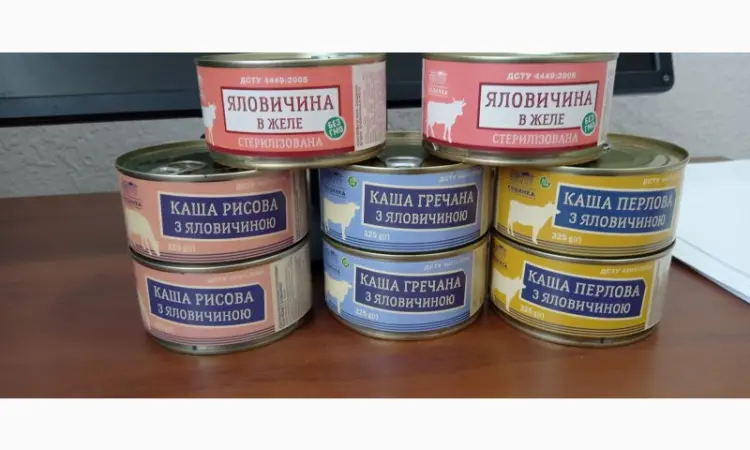Продам мясні та мясорослині консерви - фото № 16