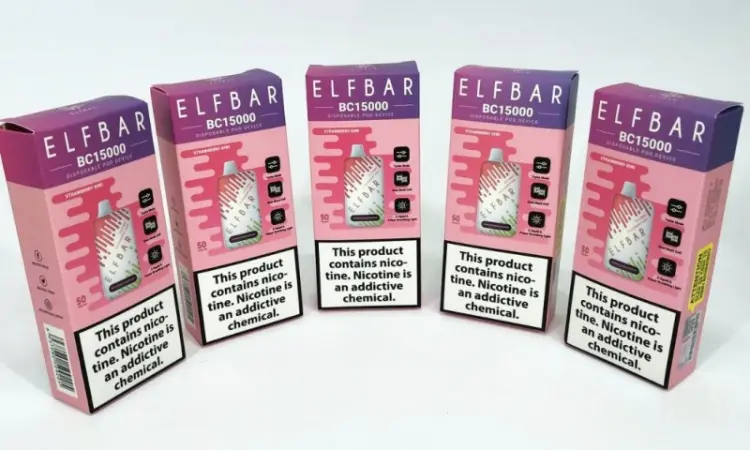 Е-сигарета ELF BAR 5% 15000 тяг, Полуниця Ківі - фото № 3