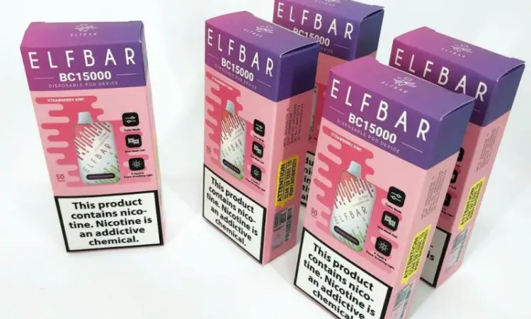 Е-сигарета ELF BAR 5% 15000 тяг, Полуниця Ківі - фото № 4