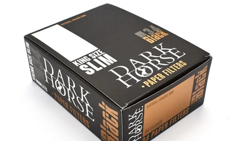 Бумага для самокруток Слим Dark Horse King Size Black 2-4180 - фото № 4