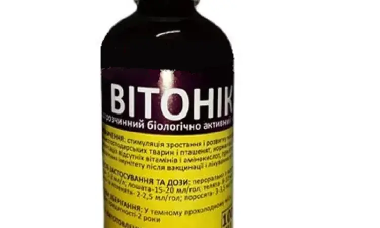 ВИТОНИК 100 мл УКРВЕТБИОФАРМ - фото № 1