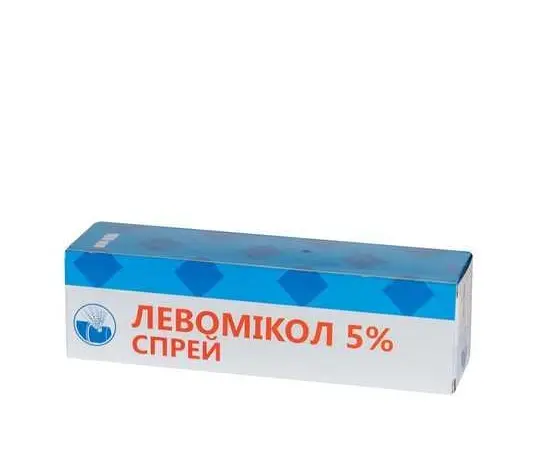 Левомікол 5% спрей, 100 мл - фото № 1