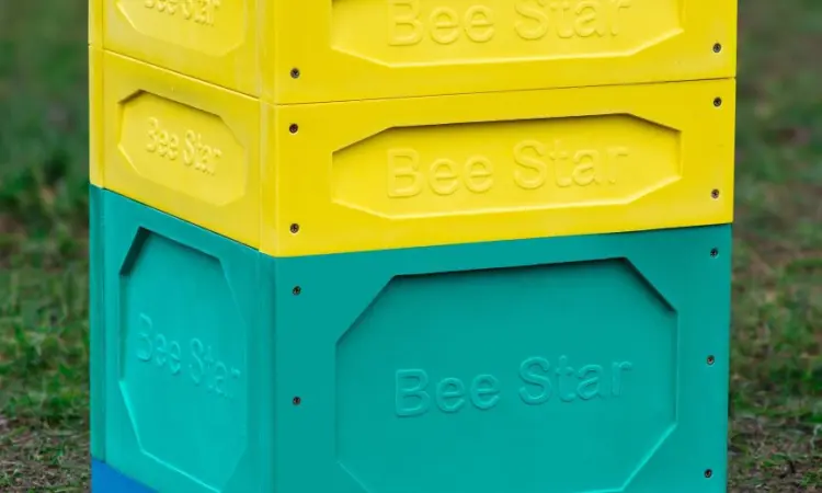 Улей ППУ «BeeStar» (1 корпус Дадан + 2 магазина - фото № 1