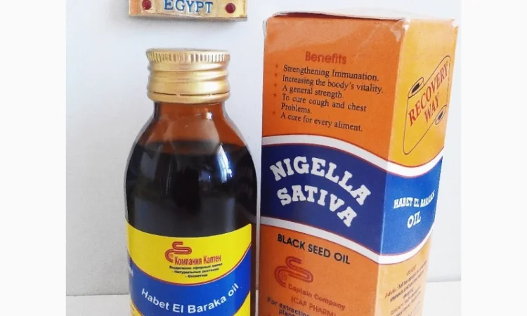 Масло черного тмина El-Captain Nigella Sativa Египет 120ml - фото № 4