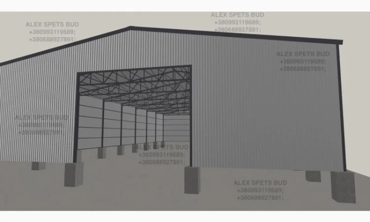 Построим ангар под ключ 18х30, 18х40, 18х50 без центральных колонн - фото № 3