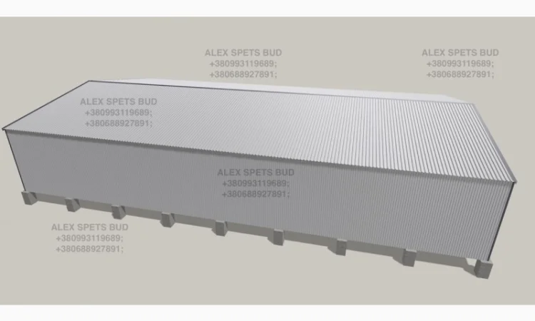 Построим ангар под ключ 18х30, 18х40, 18х50 без центральных колонн - фото № 6