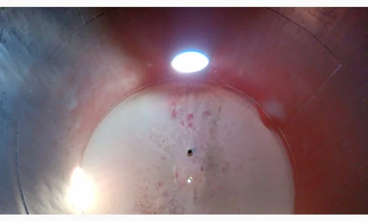 Эмалированная цистерна 16 кубов – бочка-отстойник - фото № 4