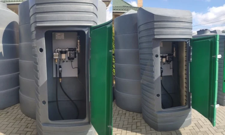 Резервуар 9000л двостінний METRIA для дизельного пального - фото № 1