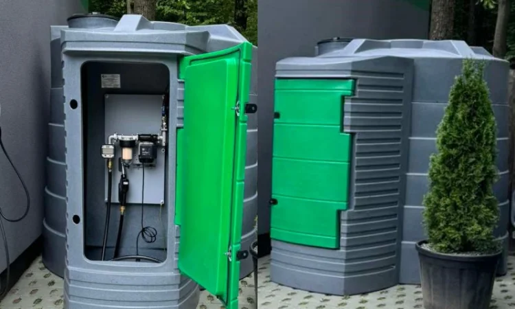 Резервуар 9000л двостінний METRIA для дизельного пального - фото № 4