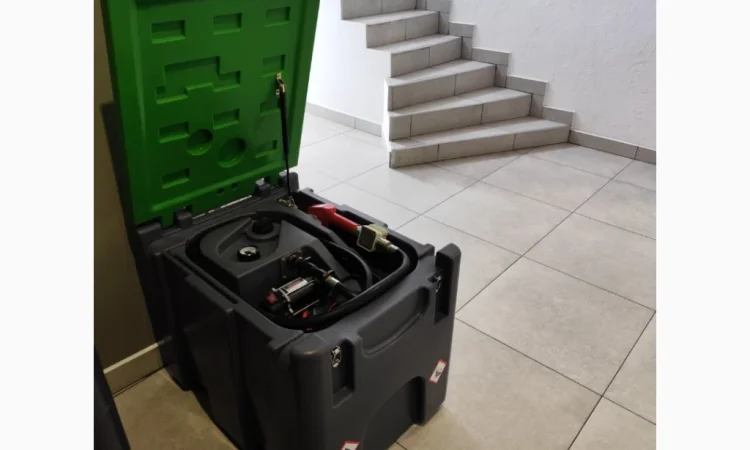 Мобільний бак Metcor 200л з насосом DT-200 для дизельного пального - фото № 2