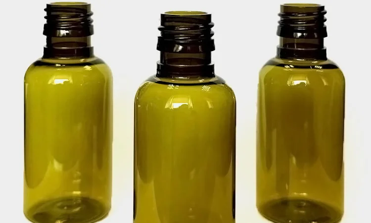 Цветные пластиковые флаконы 50 мл - фото № 7