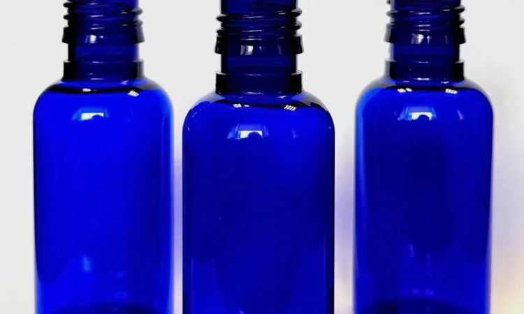 Цветные пластиковые флаконы 50 мл - фото № 8