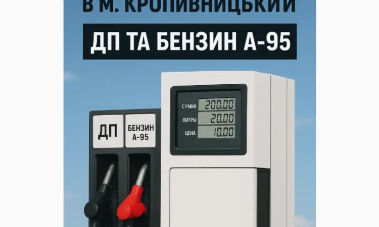 ДП Євро-5 та Бензин А-95 - роздріб (колонка) - фото № 1