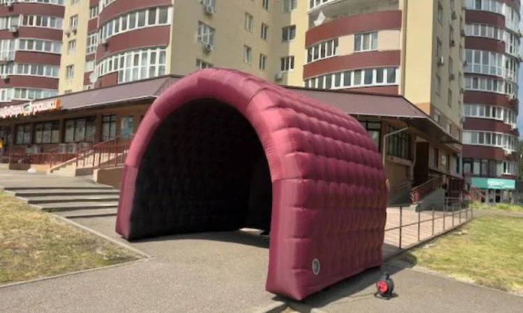 Палатка надувная тент для уличного маркетинга - фото № 5