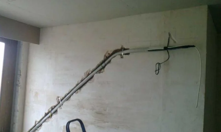 Монтаж магистрали для кондиционера в Крюковщине - фото № 2