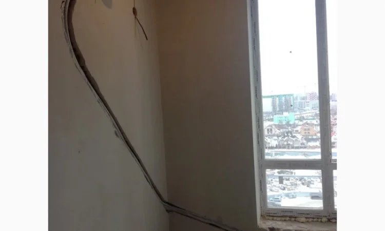 Монтаж магистрали для кондиционера во время ремонта - фото № 4