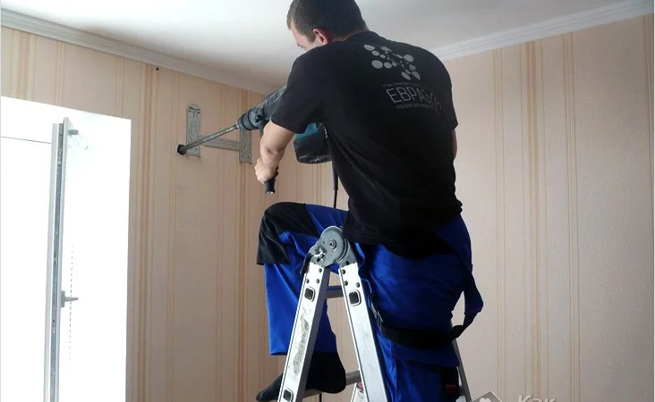 Установка кондиционера: закладка магистрали во время ремонта - фото № 8