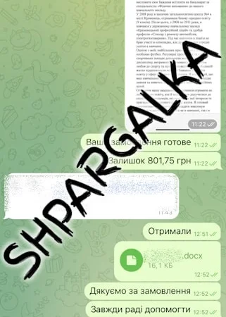 Проверка бакалаврской работы на уникальность в Днепре - фото № 5