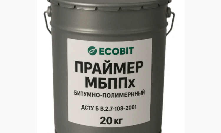 Грунтовка МБППх Ecobit ДСТУ Б В.2.7-108-2001 ( ГОСТ 32870-2014 ) 20 л - фото № 1