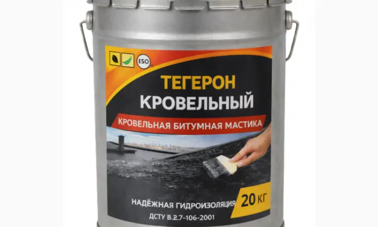 Мастика ТЕГЕРОН Ecobit ДСТУ Б В.2.7-106-2001 ( ГОСТ 30693-2000 ) - фото № 5